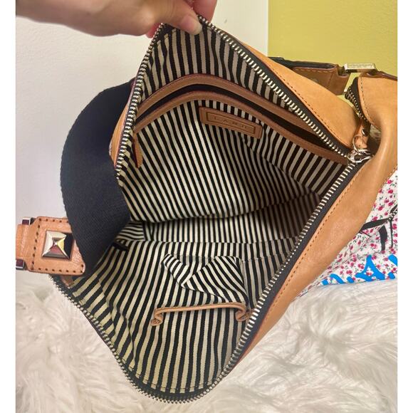 L.A.M.B. Gwen Stefani Y2K VTG Ditzy Floral Graffiti Hobo Grandvale Handbag - Picture 13 of 16